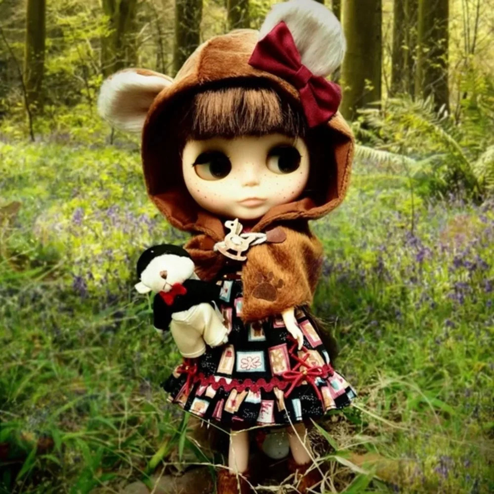 Blythe Doll Forest Faerie with Teddy Outfit - Picture 4 of 8